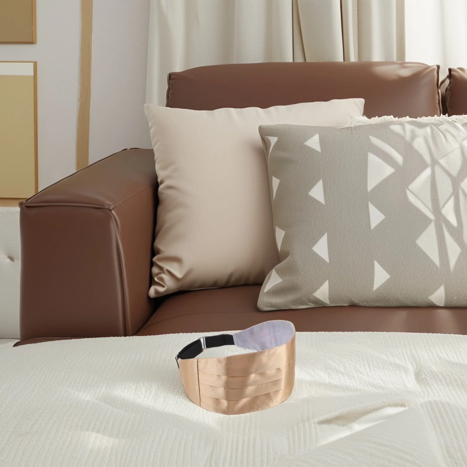 Men'S Formal Cummerbund Set Satin Adjustable Pretied Waistband For Wedding Party Tuxedo Event Suit Accessory Dress Belt