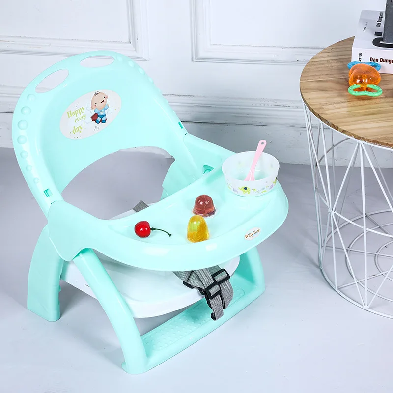 Baby dining chair multifunctional with sound BB detachable children eating dining chair cartoon infant portable stool