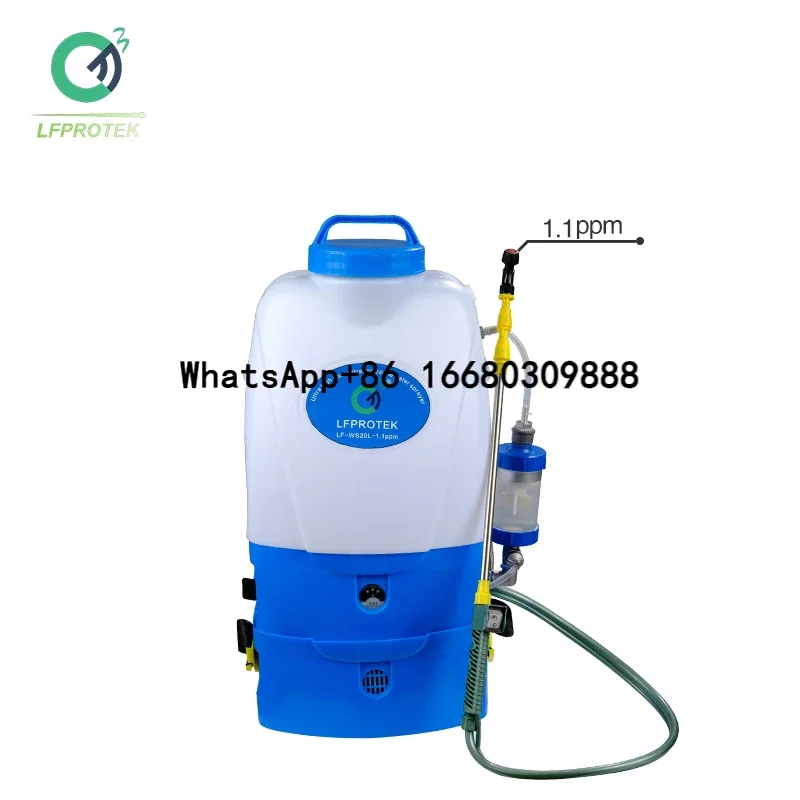 

LONGFA O3 Sanitizing Ozone Water Sprayer Generator for Agriculture Grape Plant to Remove Pest and Mold