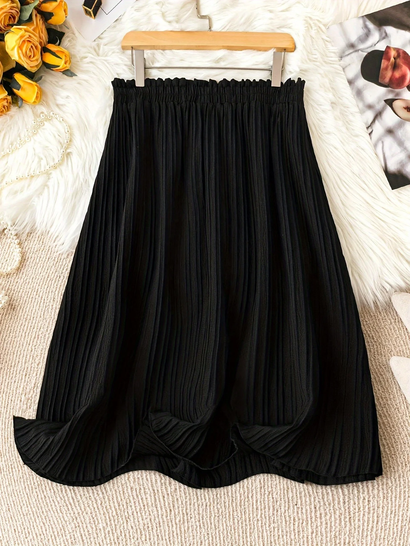 Ropa de mujer talla grande.