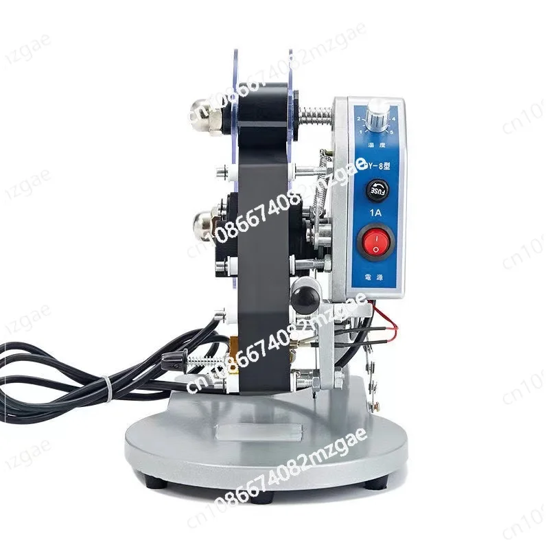 

Color ribbon coding machine DY-8 direct heat manual printing production date digital steel stamp coding food bag