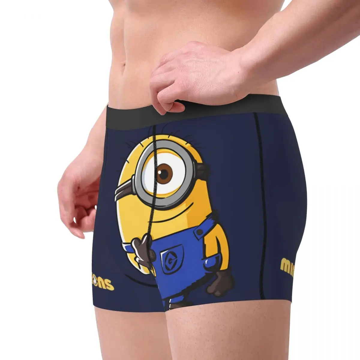 Despicable Me Minions Minions One In A Minion Underpants Cotton Panties Man Underwear Comfortable Shorts Boxer Briefs