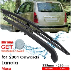 BROSHOO Car Rear Wiper Blades Back Windscreen Wiper Arm For Lancia Musa Hatchback (2004 Onwards) 335mm,Auto Accessories Styling