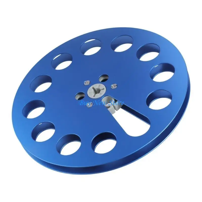 

20CE 7" Tape Reel Aluminum Empty Spool Takeup- Reel with 12 Holes