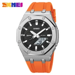 SKMEI 2243 Fashion Men's Watch Countdown Stopwatch Electronic Wristwatch 5Alarm Clock Daylight Saving Time reloj hombre