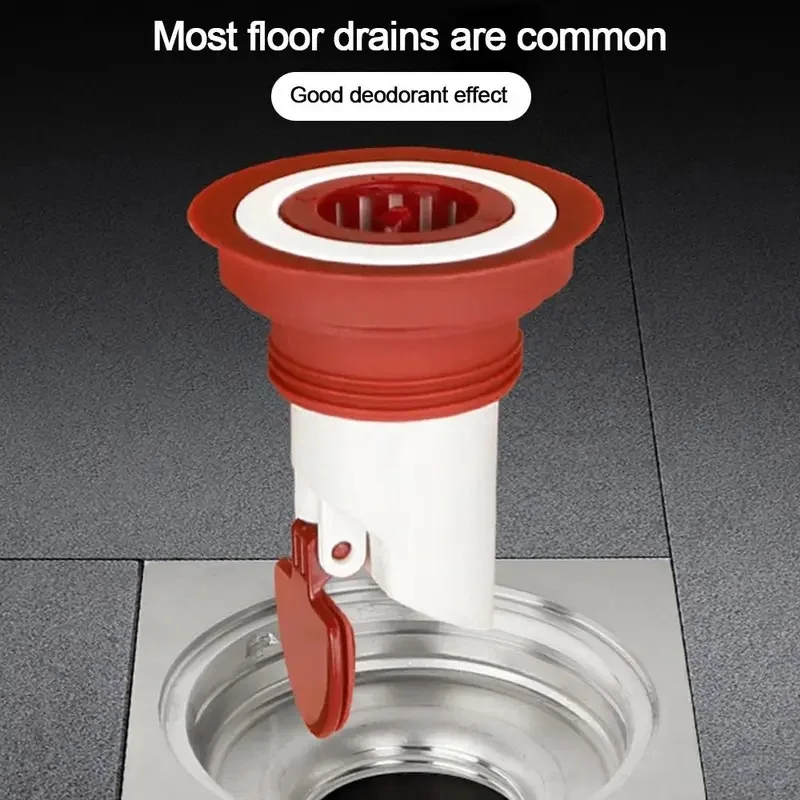 Universal Anti‑Odor Floor Drain Core Fast Drain Sewer Filter Plug Bathroom Shower Drain Stopper Leak‑Proof Seal