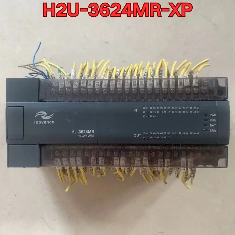 

Second-hand PLC module H2U-3624MR-XP function test is normal