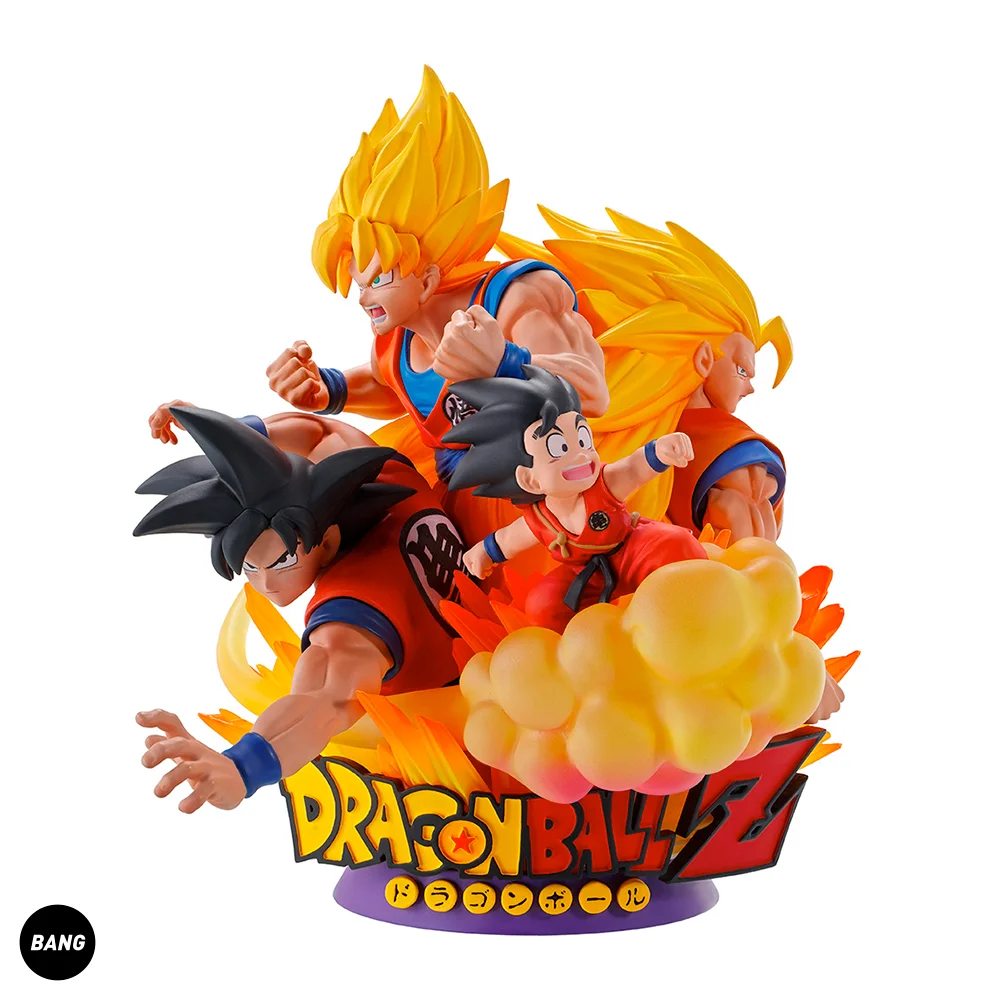 [Bang] Spot MegaHouse Dragon Ball Z DX luxury three-dimensional scene, Dragon Ball Twisted Egg Wukong figure