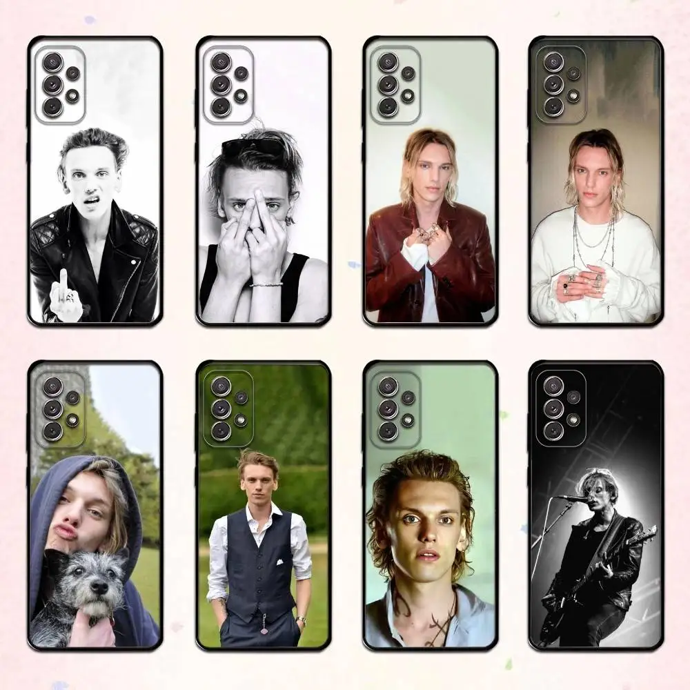 

Cool J-Jamie Campbell B-Bower Phone Case For Samsung S 25,24,23,22,30,21,10,9,Ultra,Plus,Lite,FE,4,5 G Soft Black Case