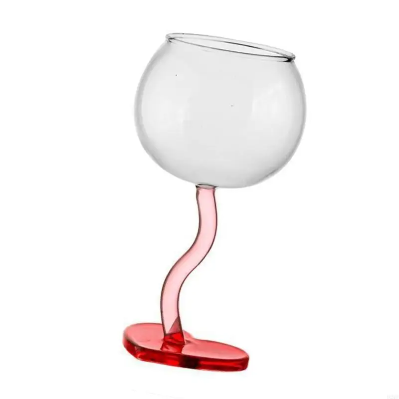 

92MF Durable Quality Heart Wine Glasses Produced For Romance Occasion And Dates