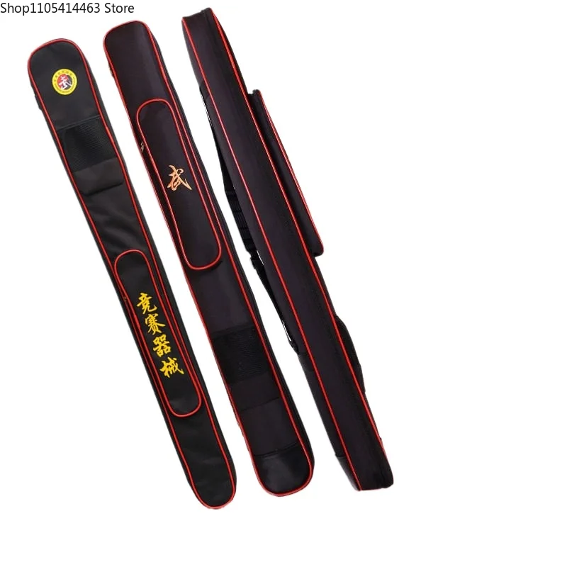 

Многофункциональная утолщенная сумка для сабли и меча из водонепроницаемой ткани Оксфорд, однослойная/двухслойная, для мечей Тай-чи