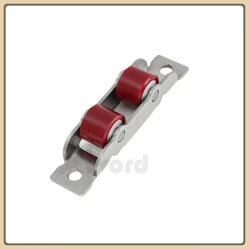 

4 Pcs/lot Stainless Steel Door Window Silent Nylon Pulley Slot Wheel Sliding Door Fittings Glass Door Sliding Rollers