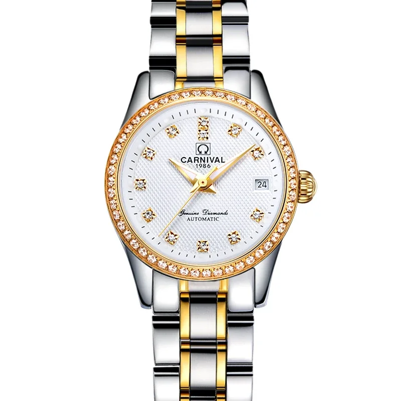 

IW Carnival Accessories For Women Luxury Mechanical Wrist Watches Automatic Movement Luminous Waterproof Sapphire Mirror Watch