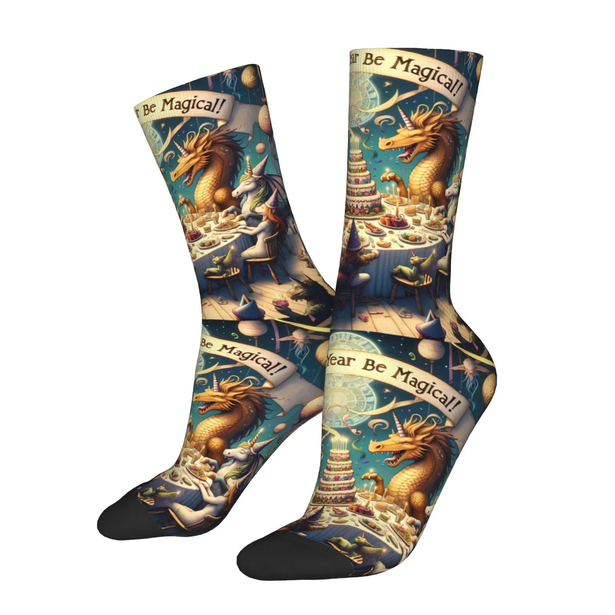 

Beautiful Pattern Socks Male Mens Women Autumn Stockings Harajuku