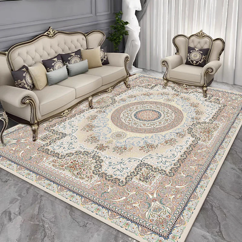 

high-end living room sofa carpet, water-absorbent and wear-resistant home decoration