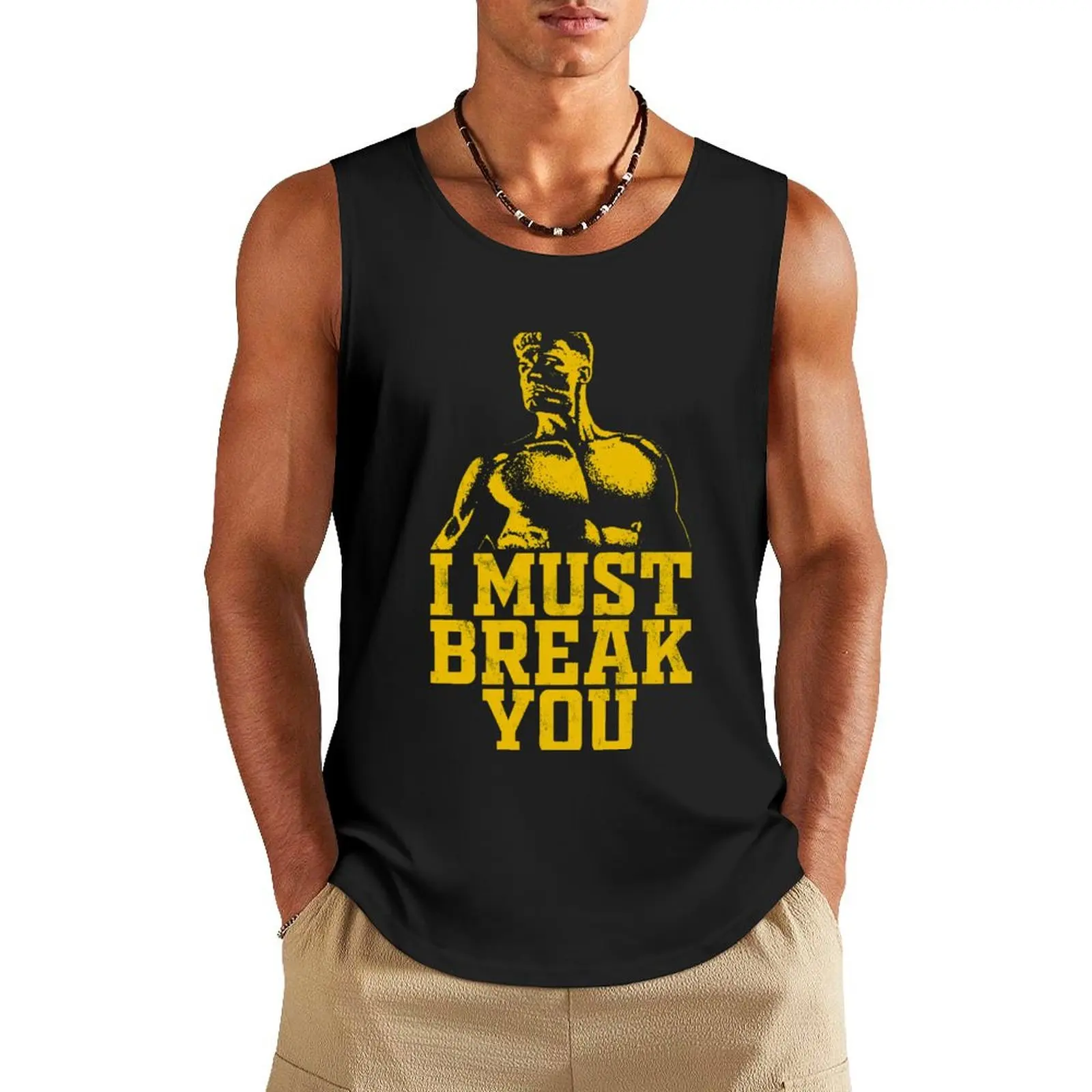 I Must Break You Tank Top anime t-shirts gym