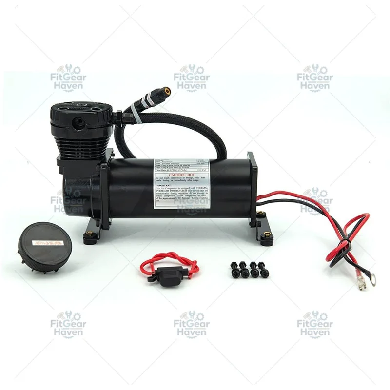 12V car air pump, air compressor car chassis suspension tire inflation