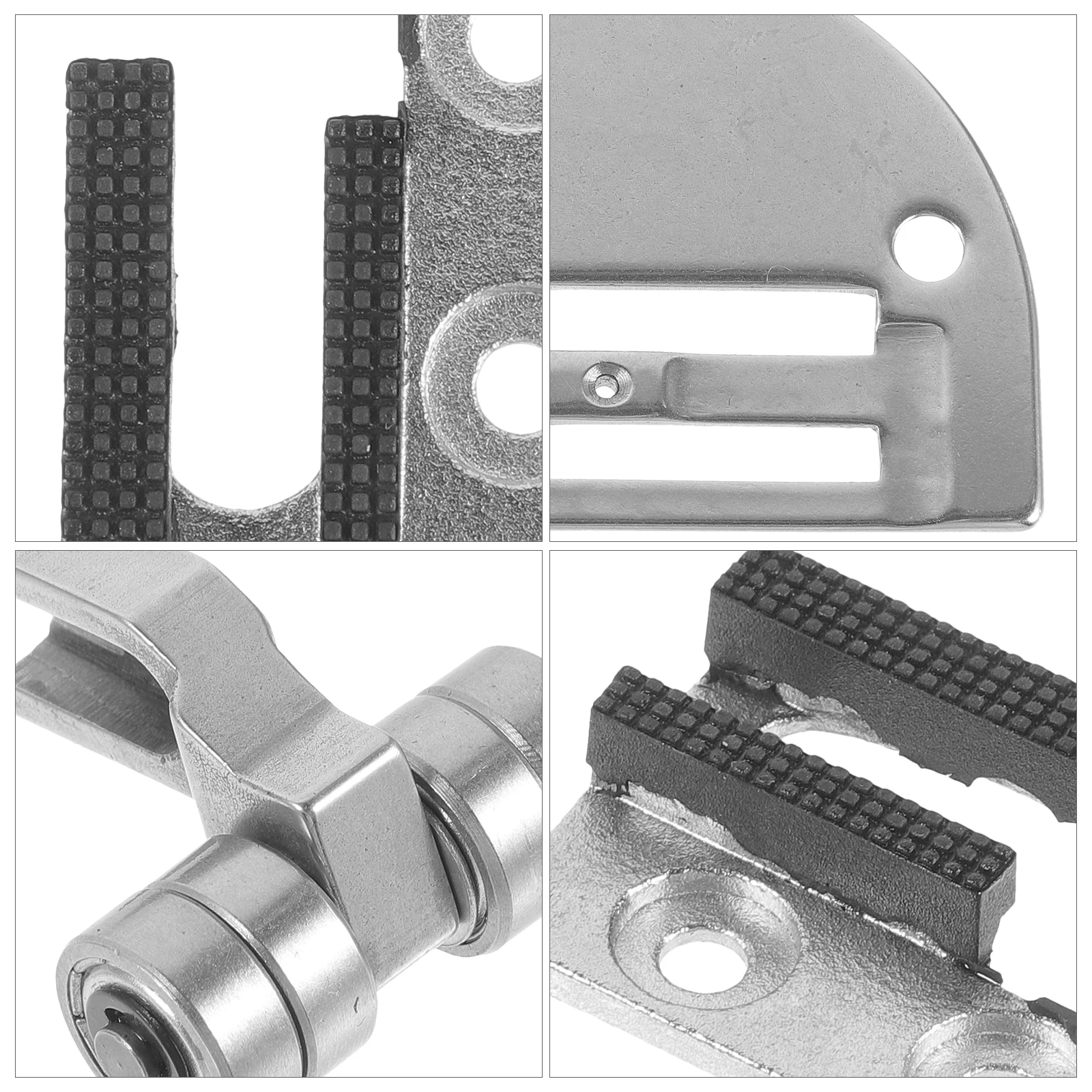 

1 set 1 Set Metal Sewing Presser Foot Diy Feed Dog Replacement Needle Plate Heavy Duty Craft Household Machine Part For Handwork