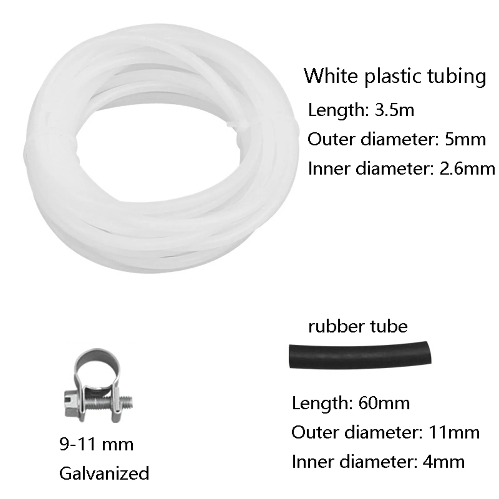 2X Car Air Parking Heater Tube Replacement Fuel Pipe Line Hose Clip Fuel Filter Crude Oil-Heater For Webasto Eberspacher-T61C