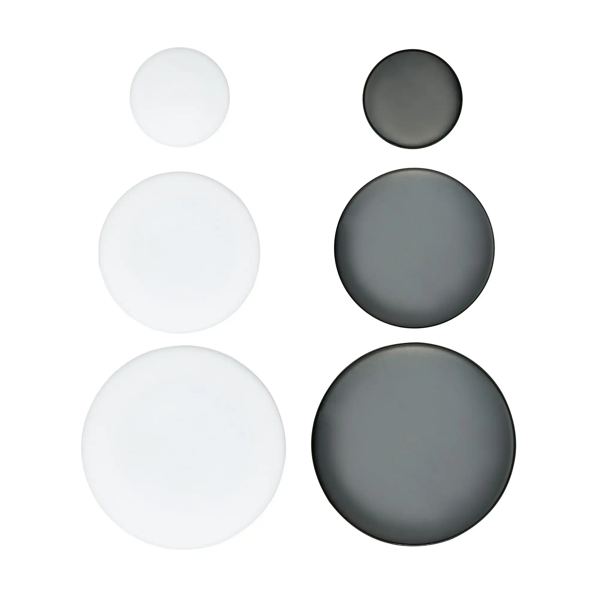 Pen+Gear 30 Counts Round Plastic Covered Magnetic Buttons