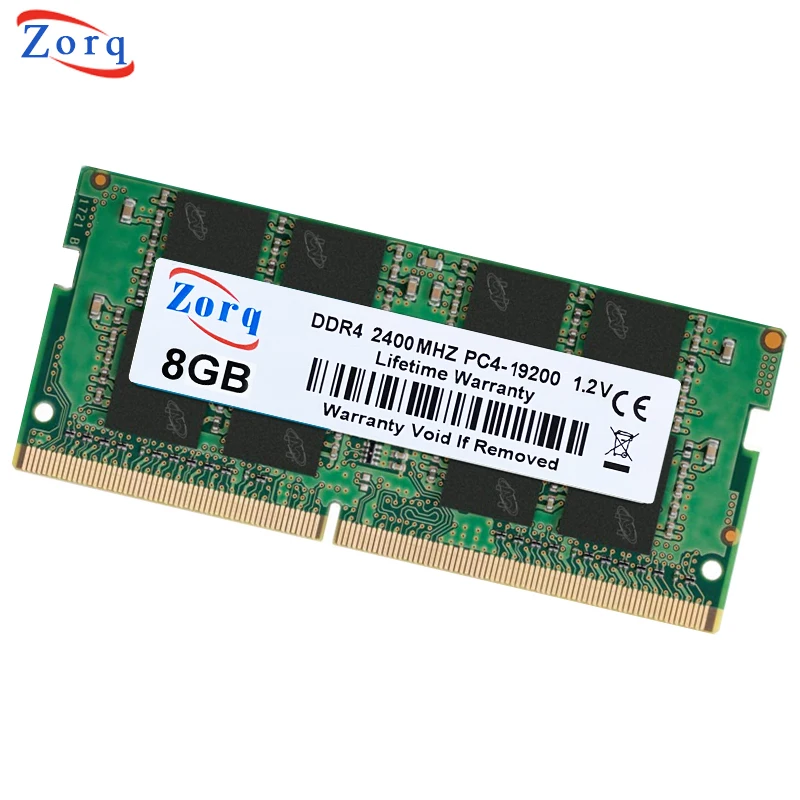 Zorq DDR3L DDR4 DDR2 2 ГБ 4 ГБ 8 ГБ 16 ГБ PC4-17000 2400 МГц SODIMM 1333 МГц 2666 МГц 2133 МГц PC3 память для ноутбука PC4 8 Гб DDR4 RAM DDR3