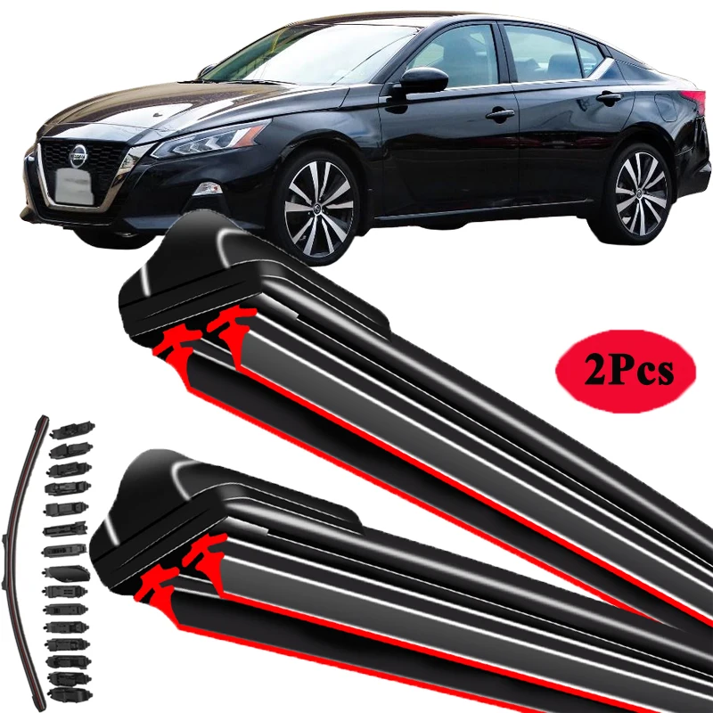 

For Nissan Altima L31 L32 L33 L34 2002-2024 Car Windshield Wiper Blade Front Windscreen Washer Accessories Window Cleaning Parts