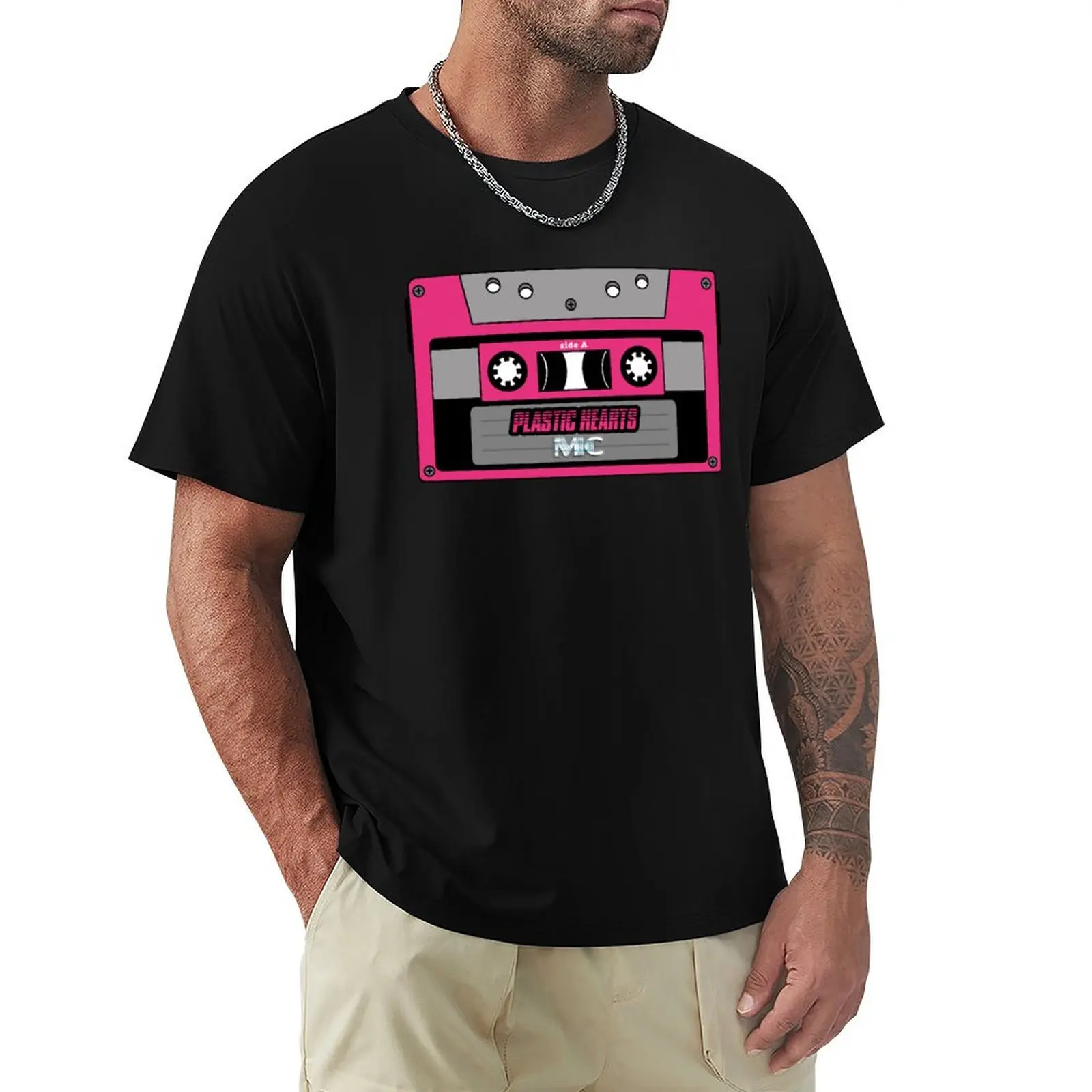 

Mixtape album Plastic Hearts Miley Cyrus T-Shirt Breathable Sportswear T-Shirt for Men