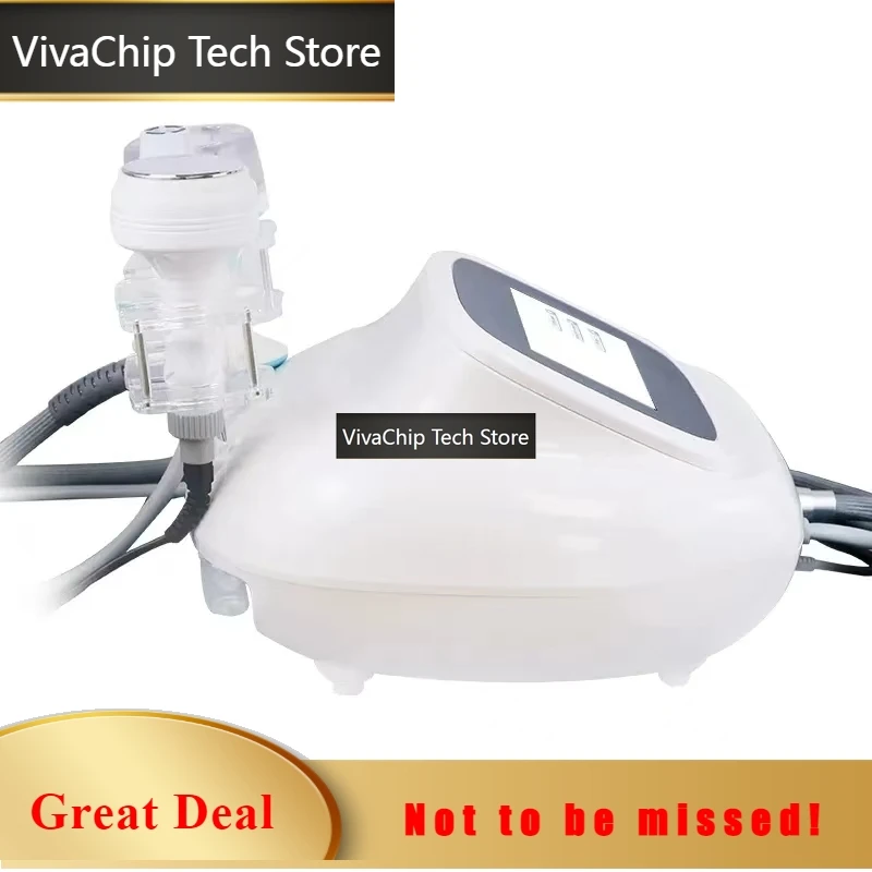 VivaCT Latest Skin Tightening Ultrasonic Radiofrequency Vacuum Cavitation Therapy Buttock Lifting And Shaping Instrument, Liposu