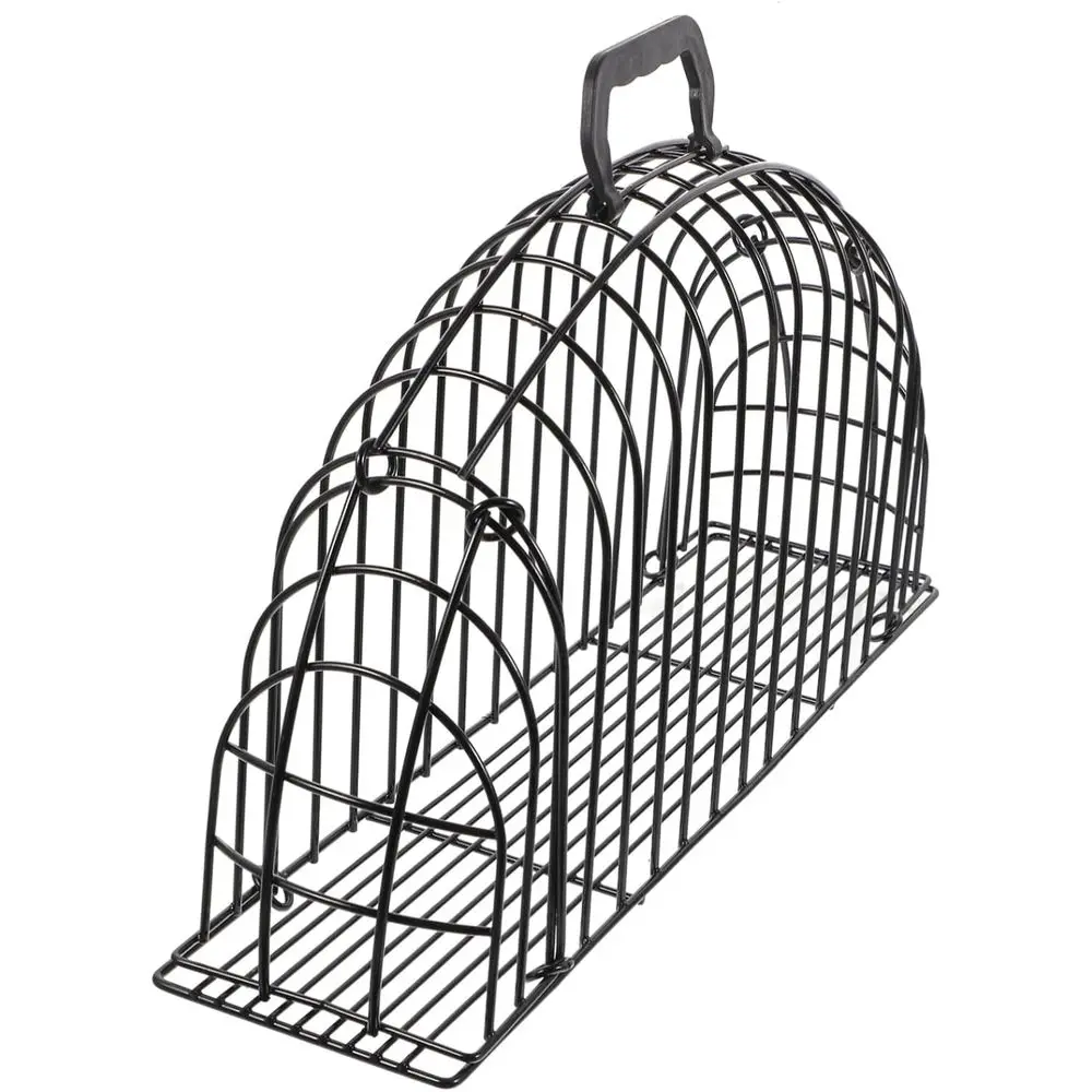 

Cat Bathing Cage 18 Inch Metal Wash and Dry Cage or Cats with Anti-Scratch Design Pet Grooming Enclosure or Home Use