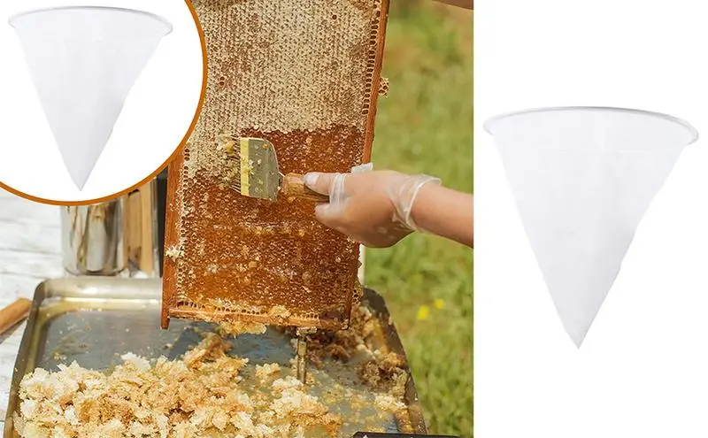 Honey Filter Mesh Beekeeper Tools Honey Filter Filter Bag Extraction Tool Multifunctional Filter Net Impurities Filtration Net