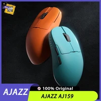 Ratón inalámbrico para juegos AJAZZ AJ159 APEX/PRO/NL, ratón deportivo ligero de tres modos, Base de carga magnética para regalos de jugadores de PC