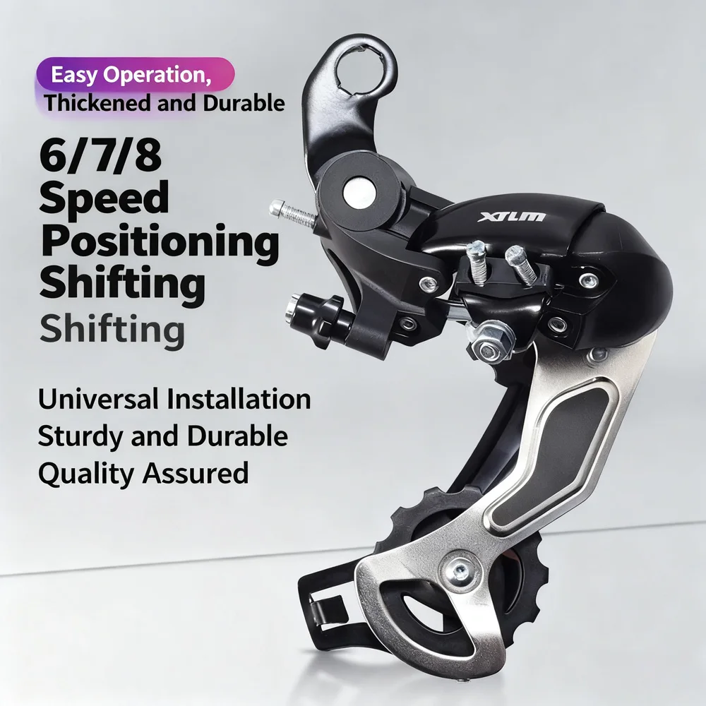 

Mountain Bike Derailleur Rear Derailleur 6/7/8 Speed Transmission Precise Control Smoothly Shift Derailleu MTB Bike Derailleu