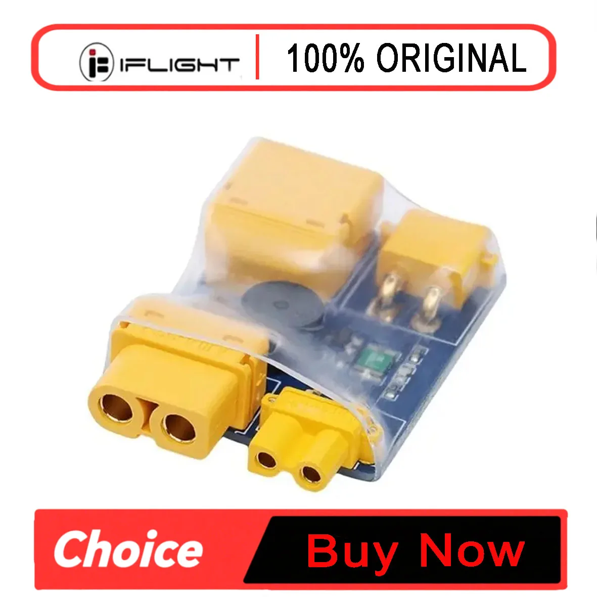 iFlight XT30 XT60 Smart Smoke Stopper Fuse Test Safety Plug Short Circuit Protection Current Limiter for FPV Racing Drone