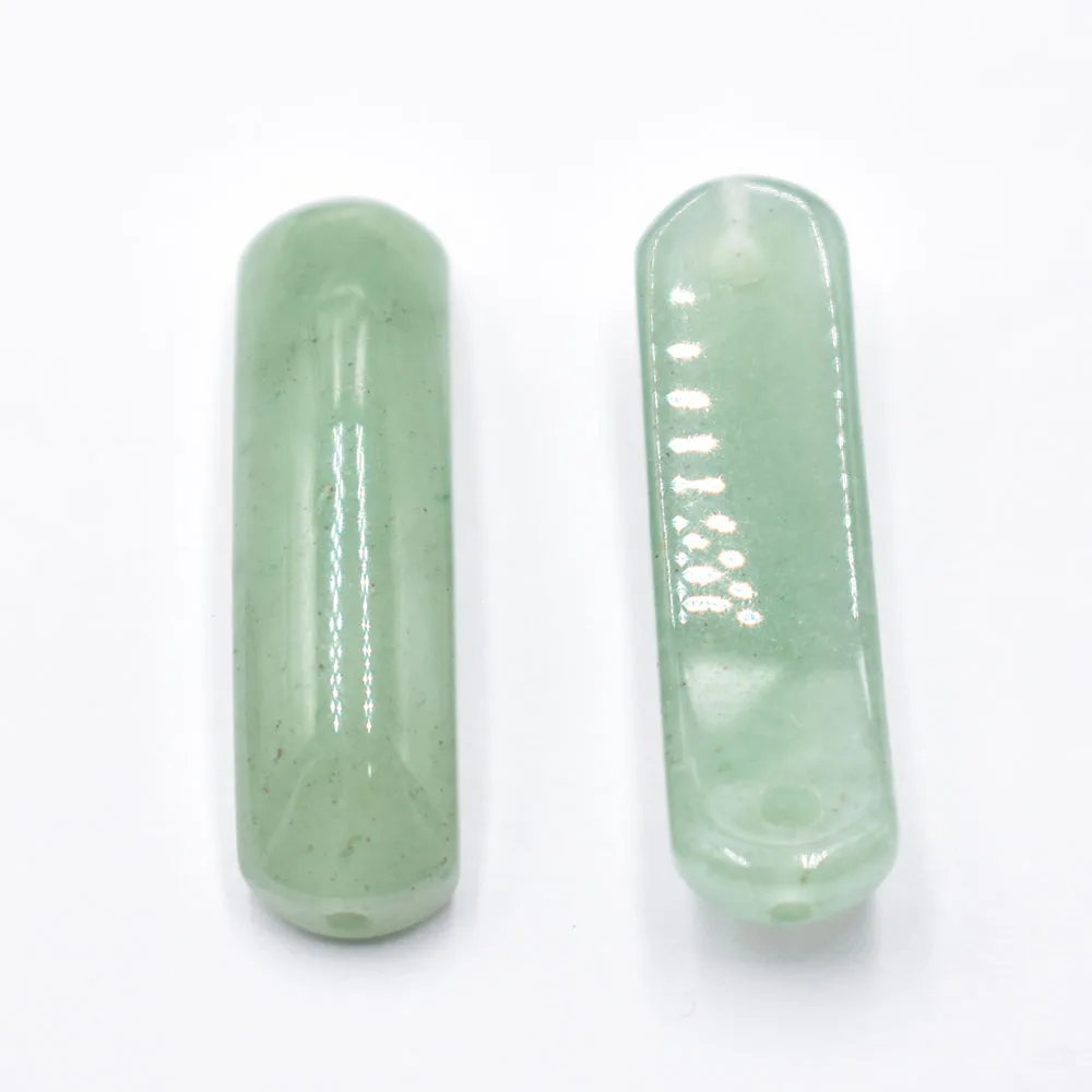 Großhandel 10 Stück/Set Natürlicher Fluorit-Stein Kristall-Verbinder Anhänger Modisches Armband Halsketten-Zubehör für Schmuckherstellung – Detail 14