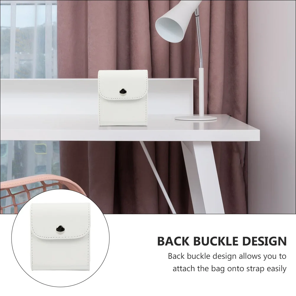 حزمة التصوير الفوتوغرافي PU عالية الجودة مربعة الشكل Sq20 واقي الفيلم للكاميرا الفورية حقيبة صور صغيرة محمولة للسفر #3