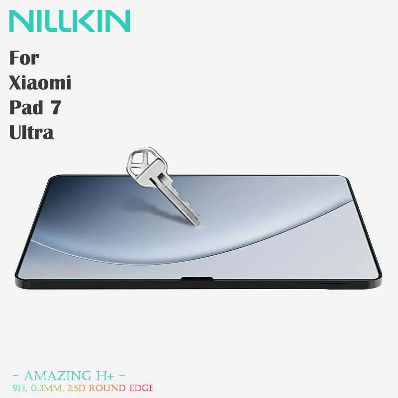 For Xiaomi Pad 7 Ultra Tempered glass Screen Protector, NILLKIN H+ Full Set Glass - Anti Glare Anti Scratch, Bubble Free Kit