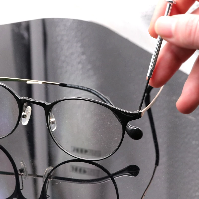 COLOUR_MAX 6Pcs Multifunction Small Screwdriver Set With Slotted Phillips Bits For Watch Glasses Screw Driver Repair Tools