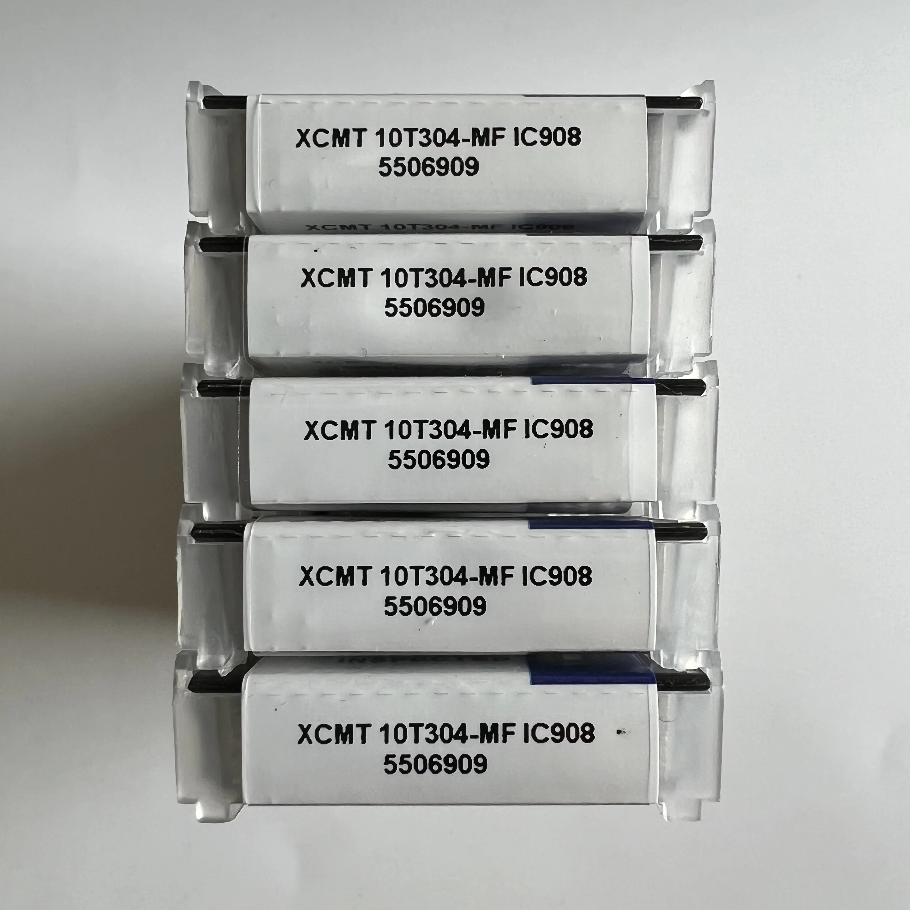 Metal Cutting Tool XCMT10T304-MF IC908/XCMT10T308-MF IC908/XCMT050204-MF IC908/XCMT060204-MF IC908 Precision Finishing Insert