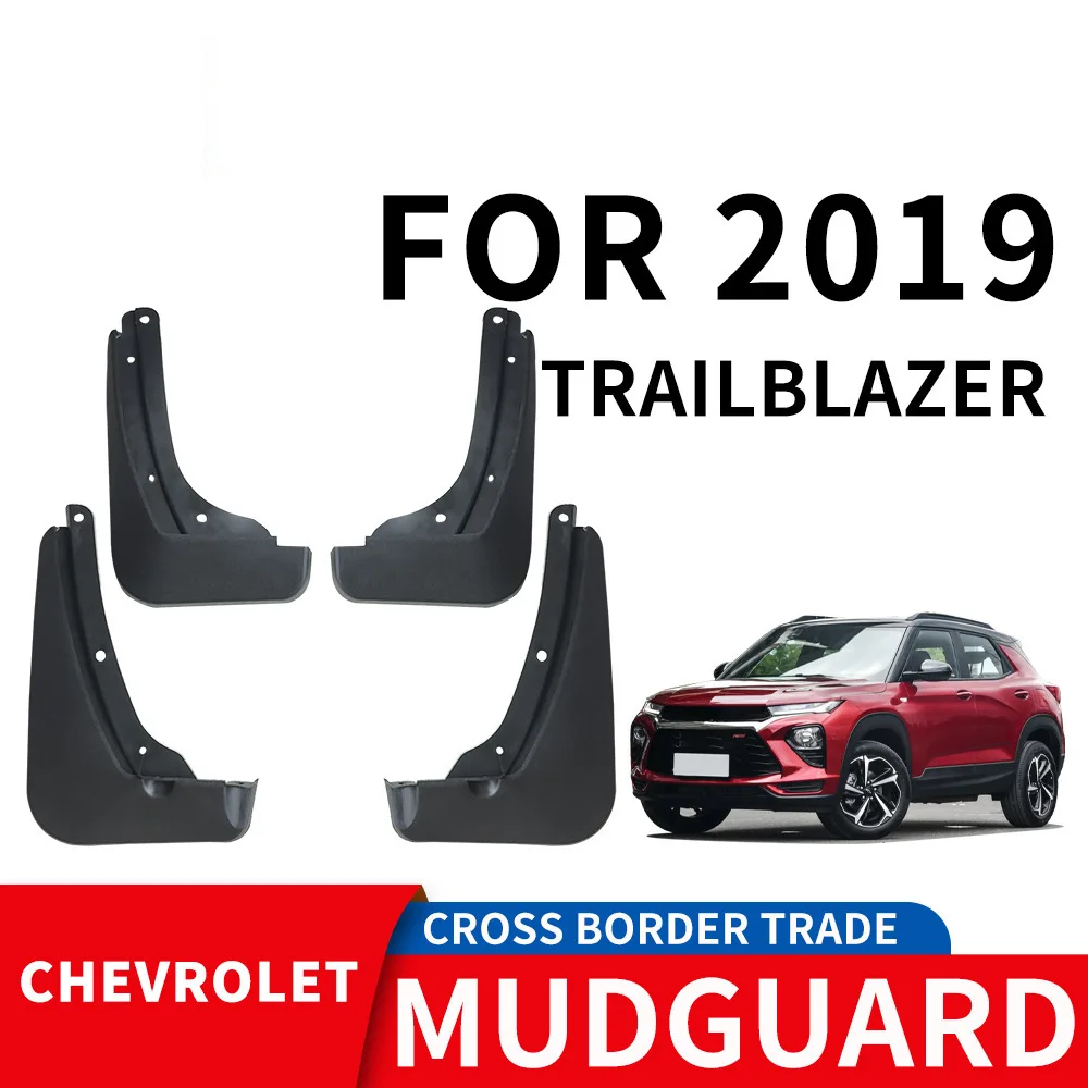 

For 2019 CHEVROLET TRAILBLAZER Car tire mudguard,Mudflaps Front Rear Flares Splash Guards Cover Car Accessoie