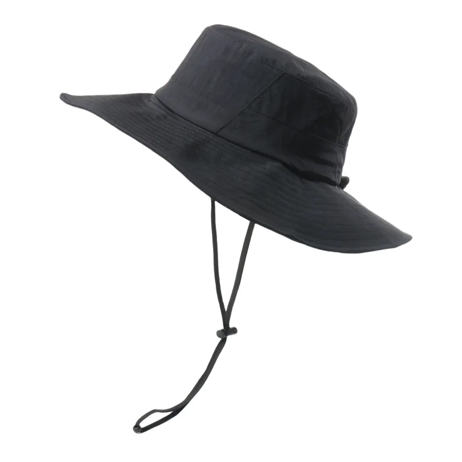 

Summer Men's Breathable Fisherman Hats Outdoor Hiking Fishing UV Protection Wide-Brim Bucket Hat