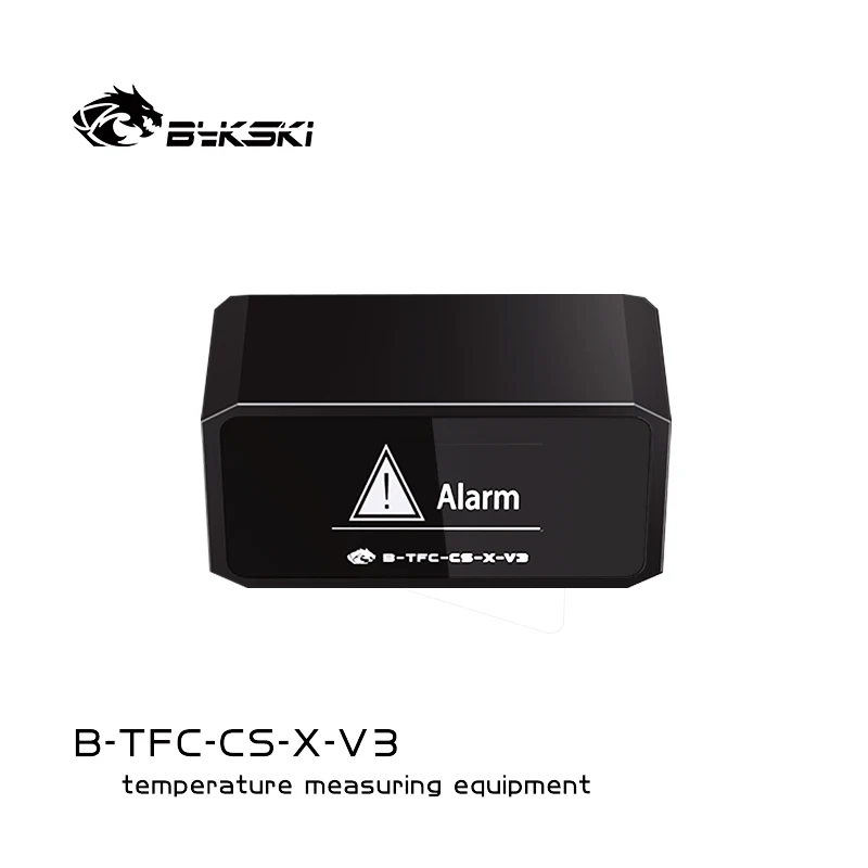 B-TFC-CS-X-V3 自作水冷用 温度フローセンサー2個セット ワケアリ Bykski B-TFC-CS-X-V3 Monitor de sistema de resfriamento de água