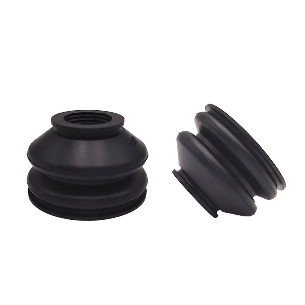 2Pcs Dust Boot Covers Track Rod End And Ball Joint Boots With Tongue Groove Fastening Suspension Component Ball Head Replacement