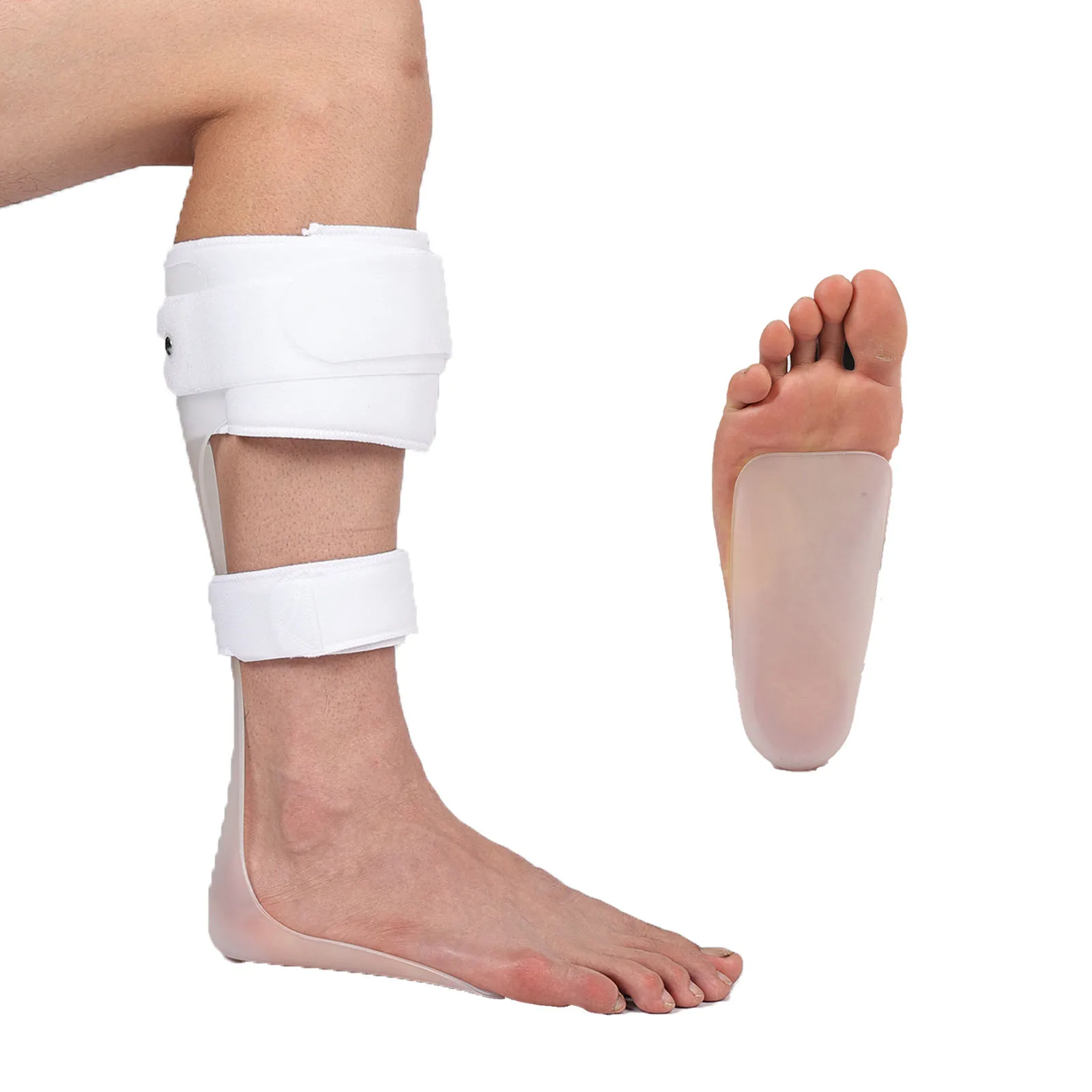 

Doukom Drop Foot Brace, Half-palm design,Lightweight Design for Ankle Instability ,Fits Men and Women
