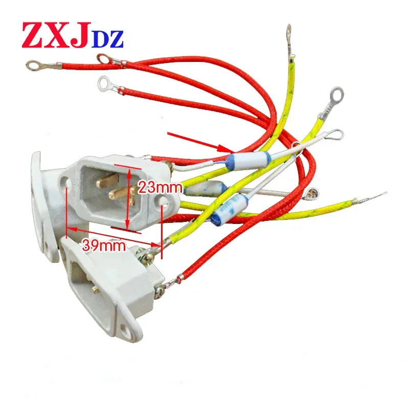 Electric rice cooker plug,multifunctional electric heating pot,electric frying pan,three hole pin mouth,power cord,socket s