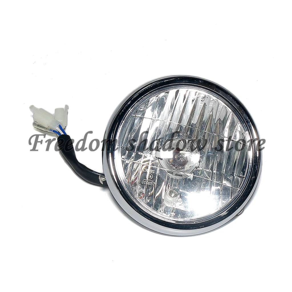 Faro de motocicleta de 15cm, faro delantero para Honda DAX CT70 ST50 ST90, bricolaje con tornillo