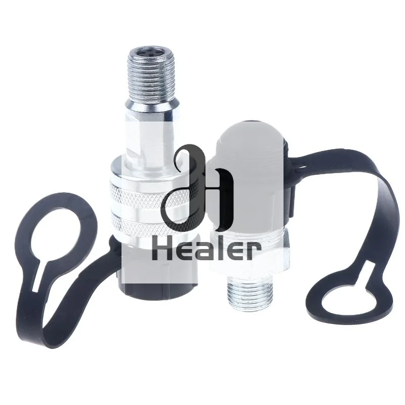 1PC M16*1.5 Thread ZG3/8 Hydraulic Quick Coupler Hydraulic Tools Accessories Hydraulic Quick Couplings Set