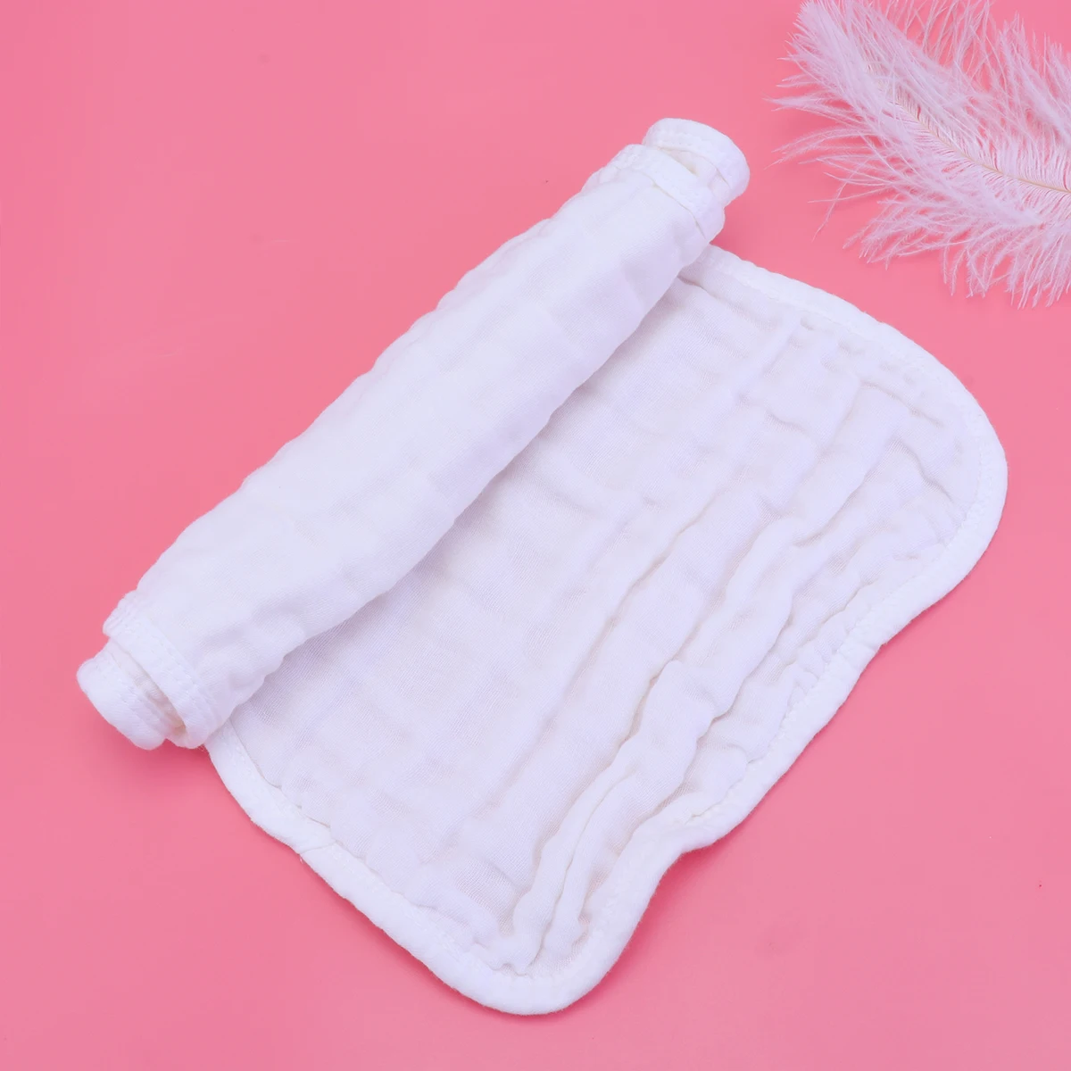 

3Pcs Baby Burp Shoulder Pad Cotton Cloths Milk Spitting Absorbent Gauze Towels Washable Convenient Burp Pad