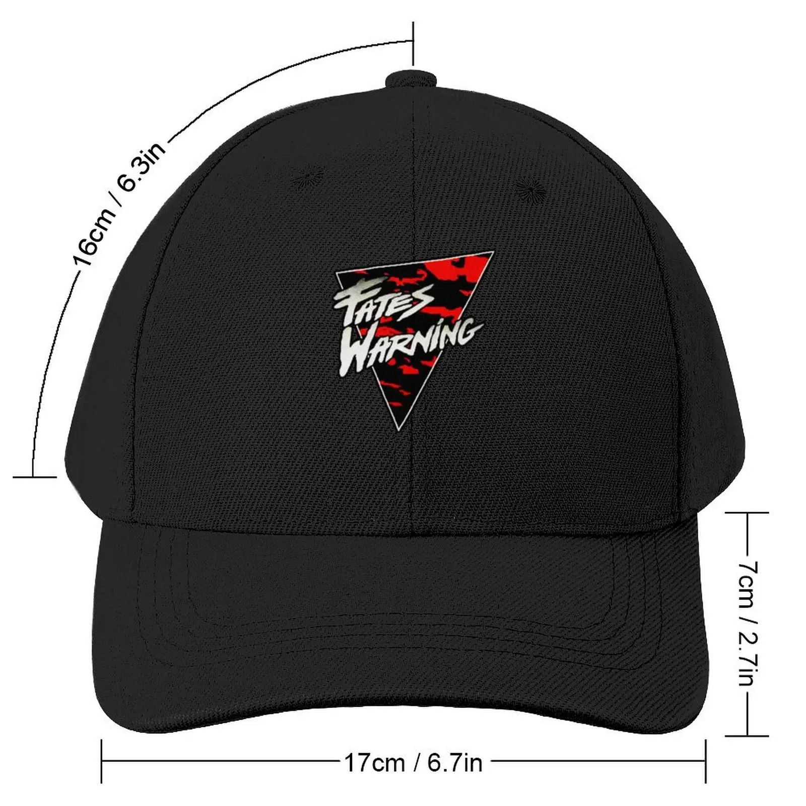 Best Of Fates Warning Band Logo1 Exselna Genres Progressive Metal ?heavy Metal Essential T- Baseball Cap