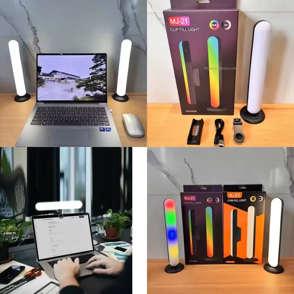 

USB-гирлянды RGB для рабочего стола, улучшающие условия работы за компьютером