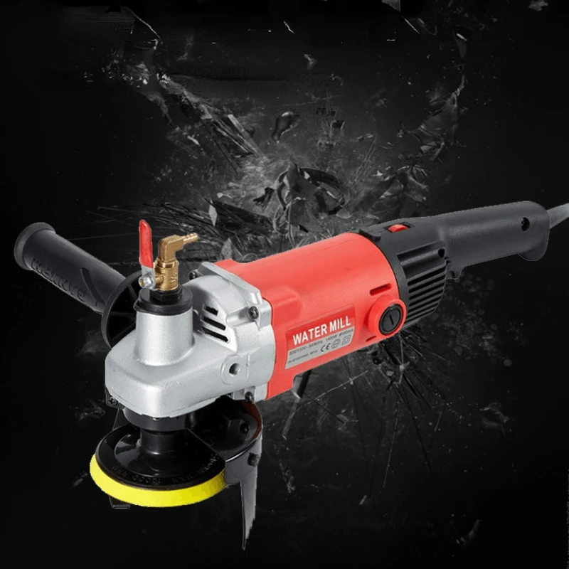 

1400W Polisher Machine Stone Concrete Marble Granite Grinding Machine Polishing Machine Water Mill Angle Grinder Power Tools